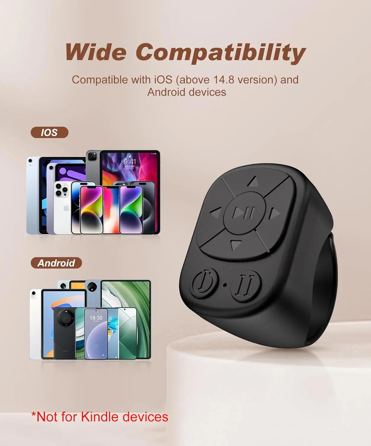 TikTok Scrolling Remote Ring