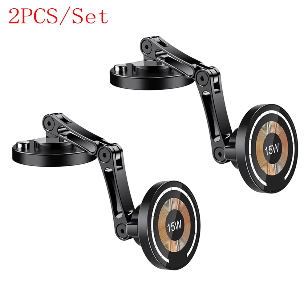 Magnetic Car Phone Holder with Wireless Charging