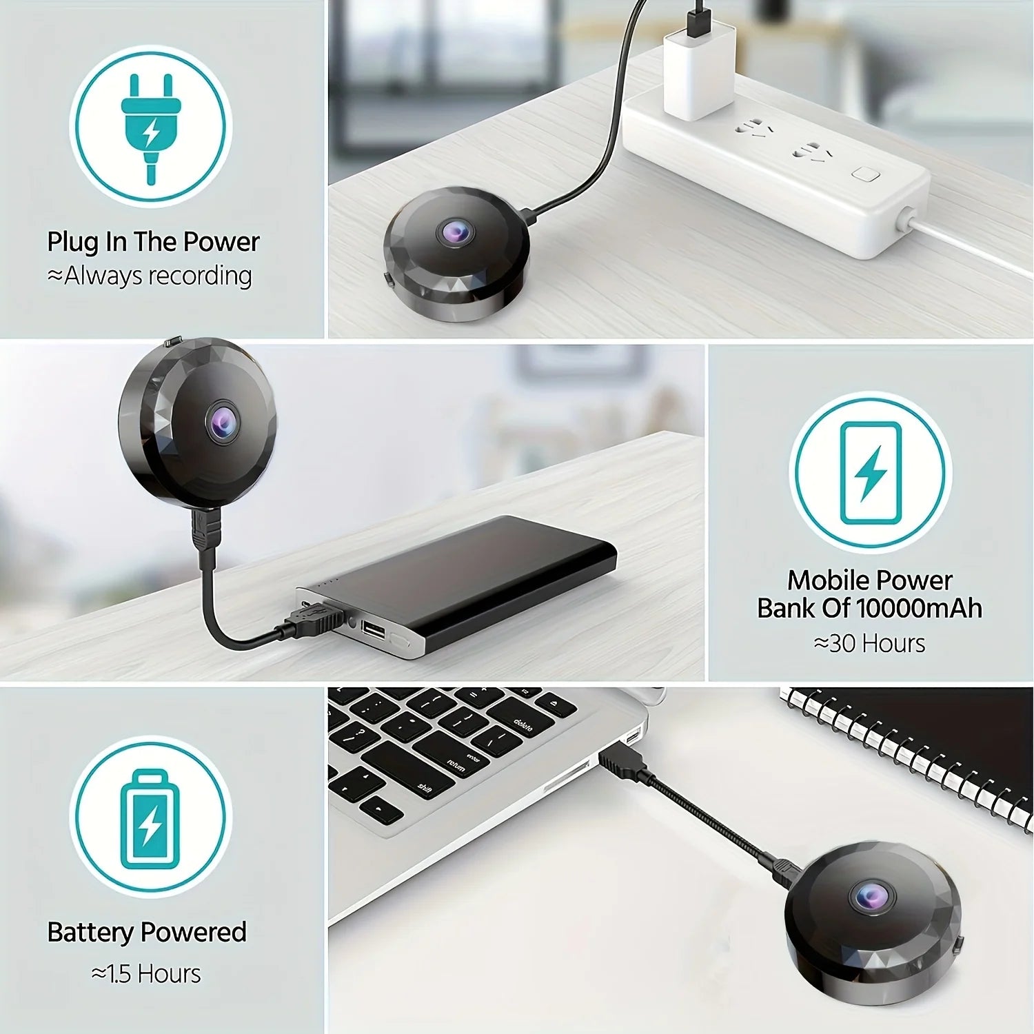 Mini WiFi Security Camera 1080P