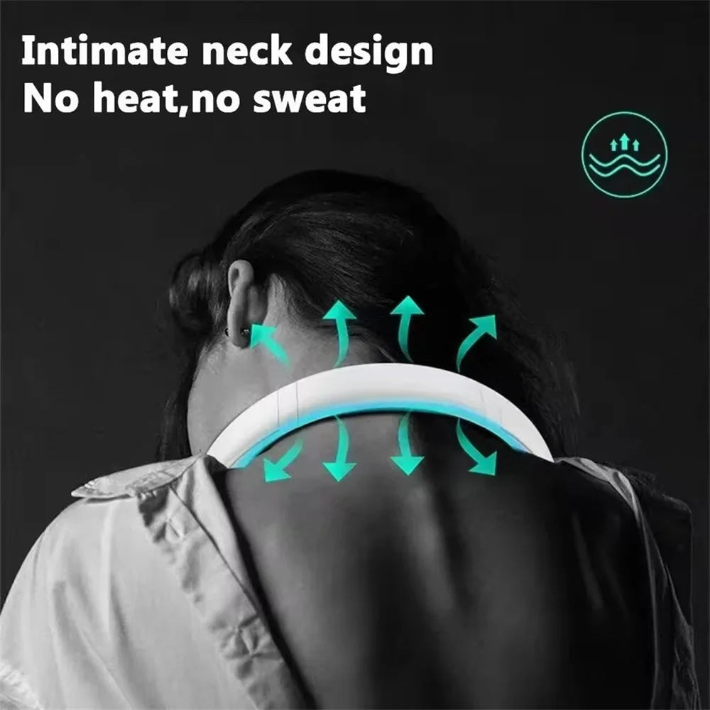 Bladeless Neck Fan 1200mAh