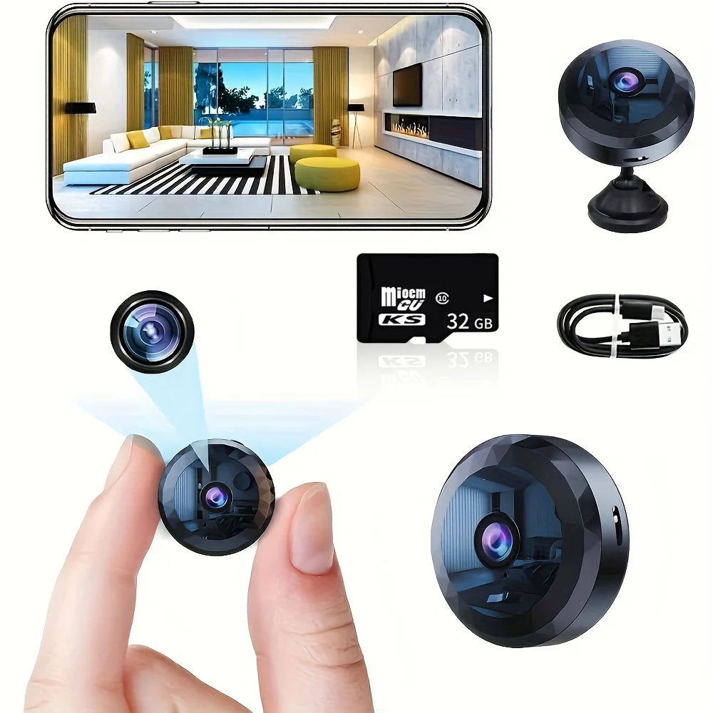 Mini WiFi Security Camera 1080P
