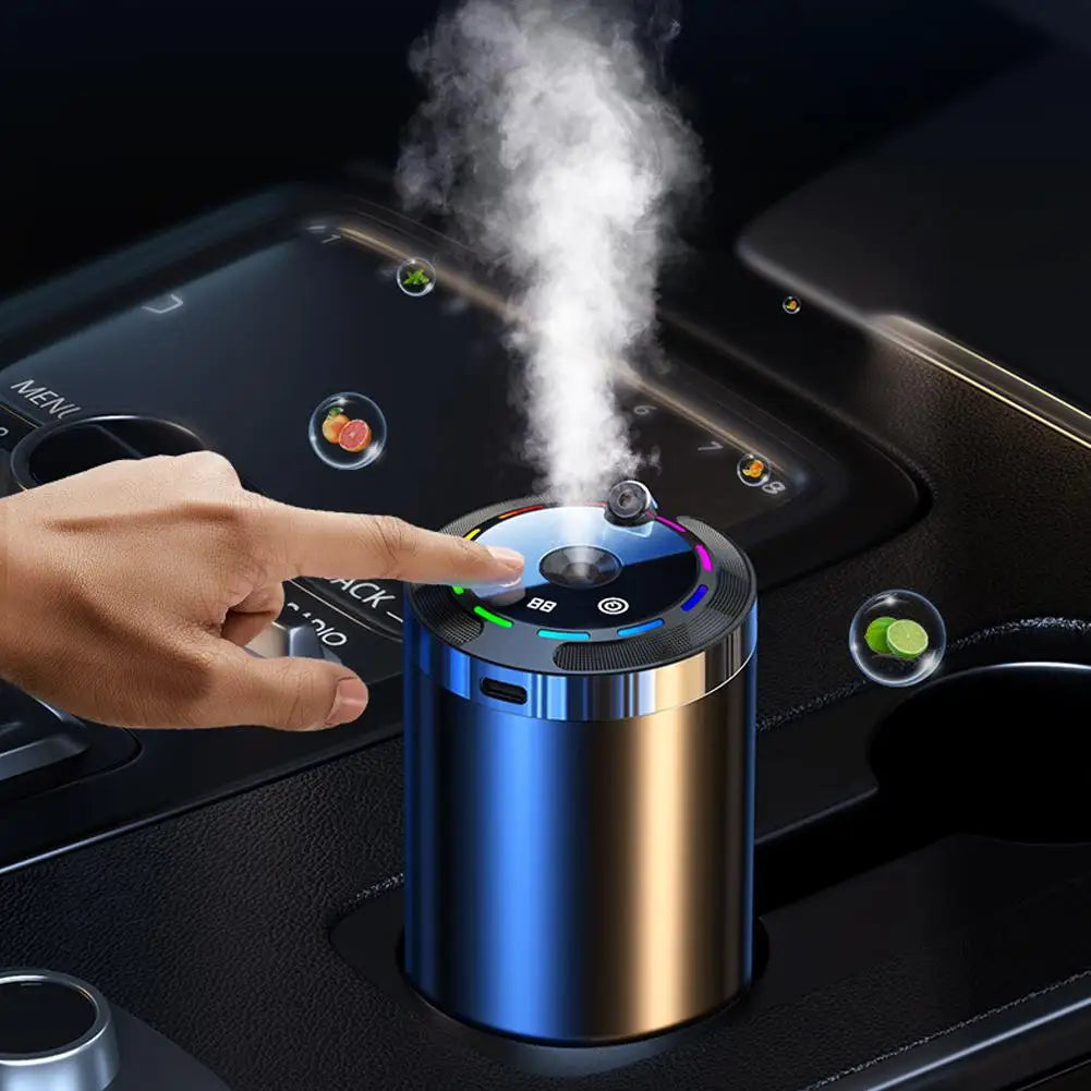 Car Electric Air Diffuser Aroma Car Air Vent Humidifier Mist Aromatherapy Removing Odor Eliminator Auto Tools